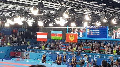 Azerbaijani karateka grabs gold medal 